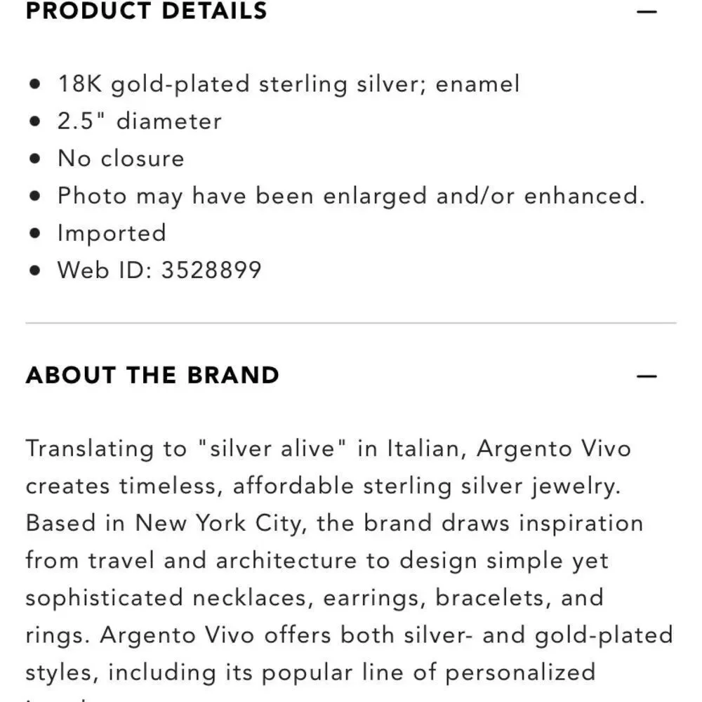 ‎NWOT Argento vivo enamel bangle bracelet mint